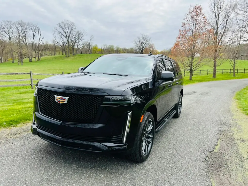 Cadillac Escalade luxury SUV chauffeur service across New Jersey &mdash; Newark, JFK, LaGuardia airport transfers by Basking Ridge Limousine
